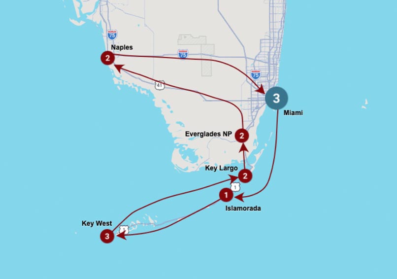 miami florida keys road trip