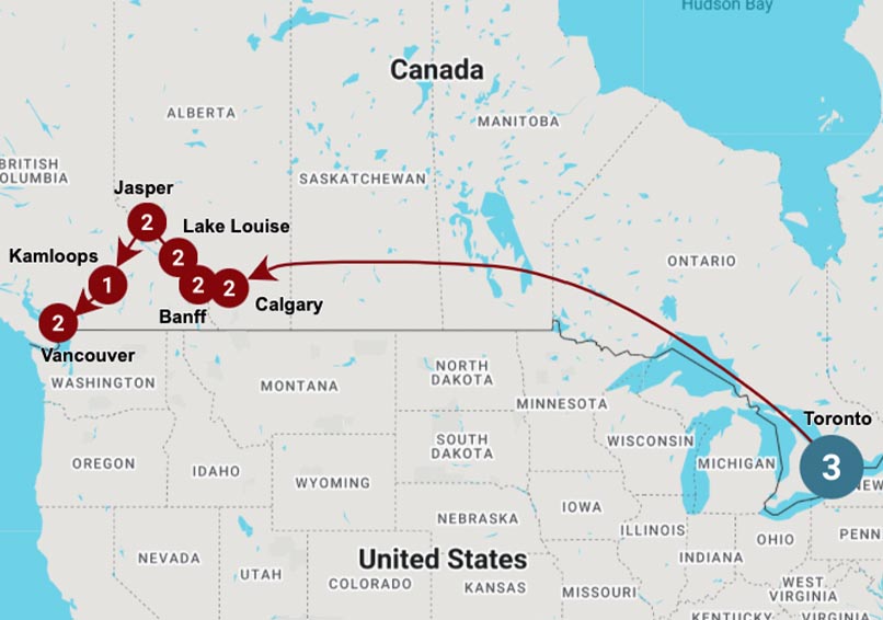 vancouver and rockies